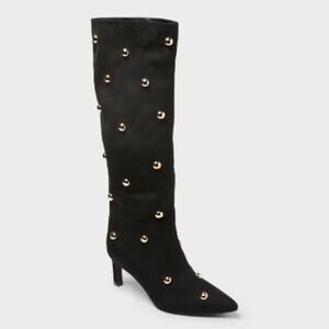 A New Day Womens Justice Boots - Jet Black 8.5 NWT